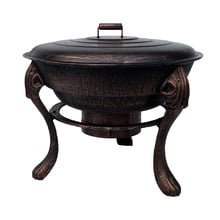 Vesuvius Fire Pit BBQ with Lid